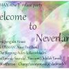 Welcome to Neverland　 ２８日